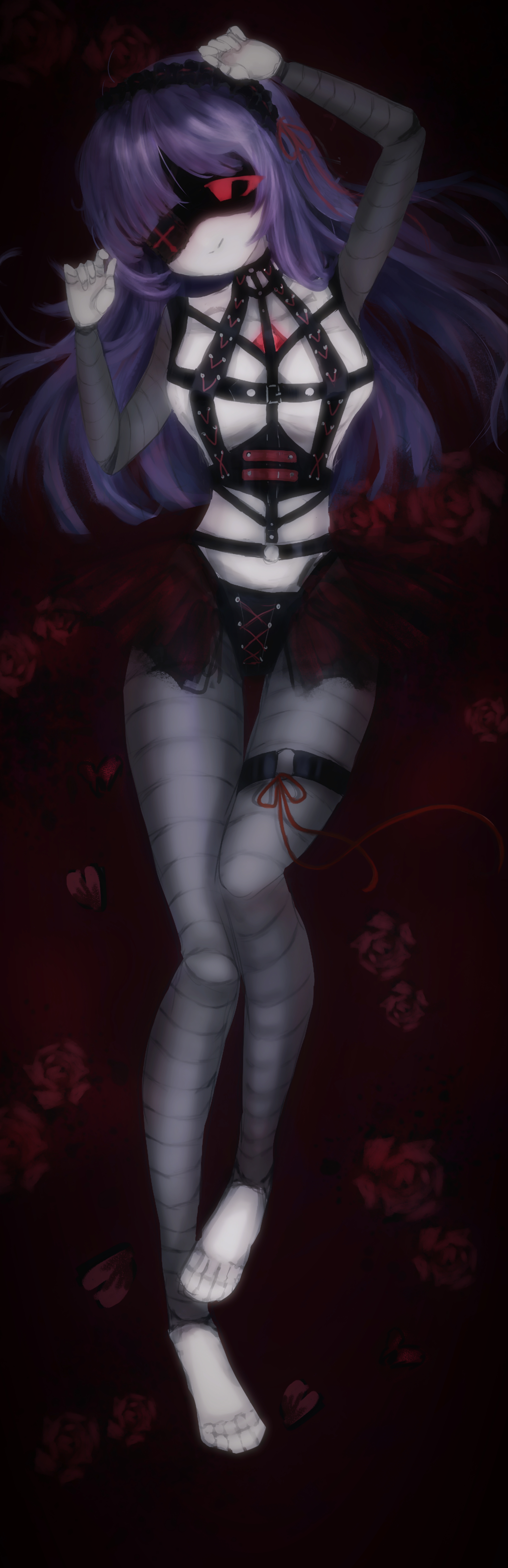 doll (murder drones), female, female only, glitch productions, lingerie, murder drones