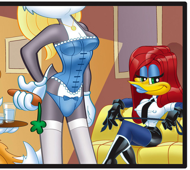 3boys anthro avian bathgate21 breasts bugs_bunny canon_crossdressing crossdressing fake_breasts fembugs_bunny lingerie looney_tunes male_only miles_prower rabbit soft_feathers sonic_(series) tagme tails the_woody_woodpecker_show woodpecker woody_woodpecker