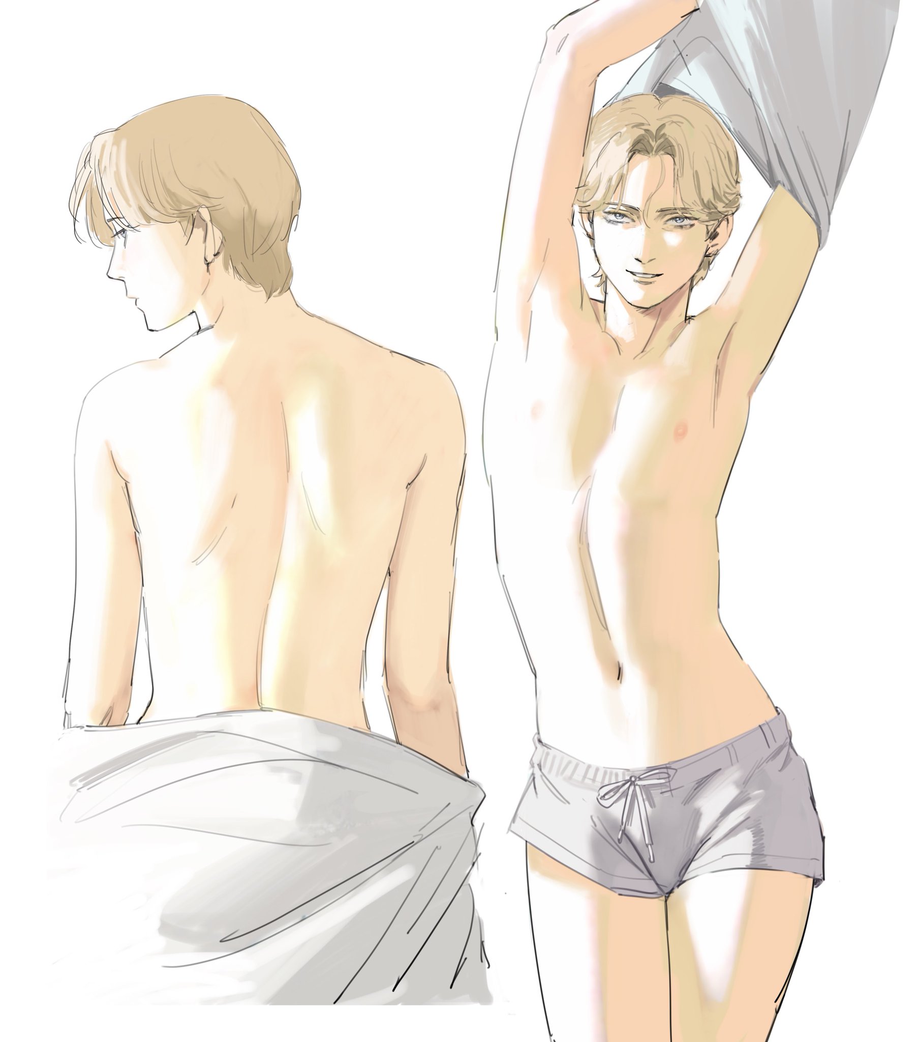 1boy, blonde hair, blue eyes, dudlesnudy, johan liebert, male, male only, monster (manga), solo