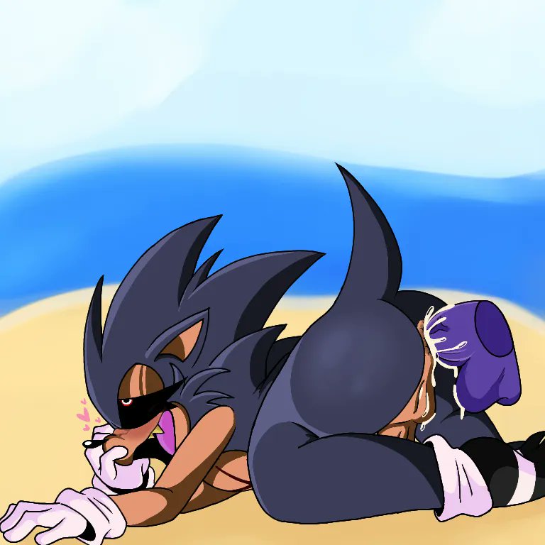 2boys anal anthro beach friday_night_funkin gay gay_sex hedgehog keilinexe lord_x majin_sonic male_penetrated penis sega sonic.exe sonic_(series) sonic_the_hedgehog sonic_the_hedgehog_(series)