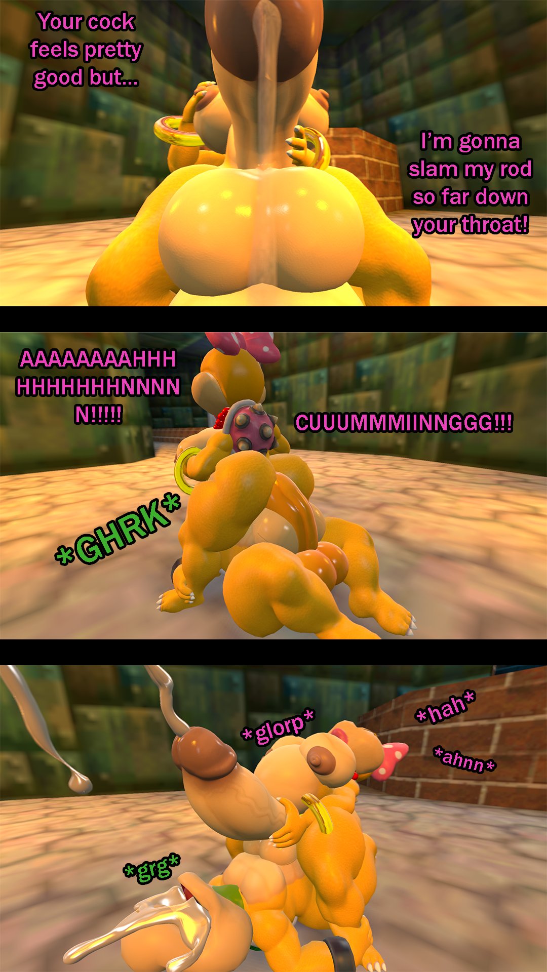 1boy 1futa 3d 3koma :>= balls big_balls big_breasts big_penis bowser_jr. cum cum_announcement cum_drip cum_in_mouth cum_while_penetrated cumflation cumshot dialogue ejaculation erection futa_on_male futa_on_top futanari huge_balls huge_cock inflation koopa male male_on_futa male_penetrating male_penetrating_futa mario_(series) nutmansfm orgasm penis super_mario_bros. thick_ass thick_thighs wendy_o._koopa