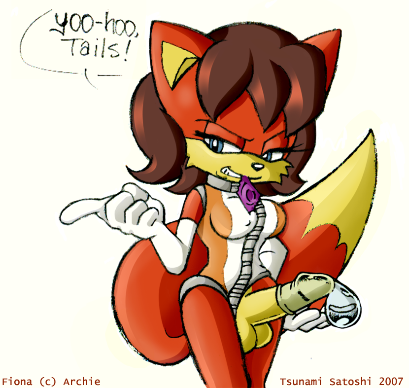 1futa fiona_fox futanari intersex solo_futa sonic_(series) tagme tsunami_satoshi