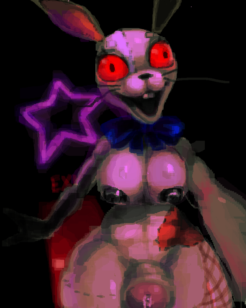 1futa, accurate art style, anthro, artist request, bunny, five nights at freddy's, five nights at freddy's: security breach, futa only, futanari, intersex, muscular, muscular futa, pov, precum, shiny skin, solo, taker pov, thick thighs, vanny (fnaf), wide hips