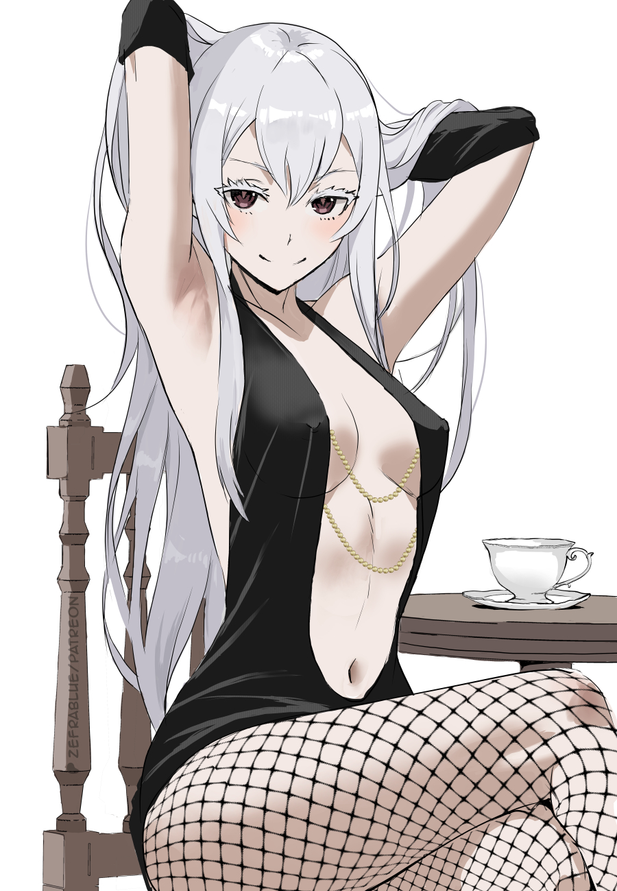 1girls, armpit, armpit fetish, armpits, arms up, beautiful, beautiful body, beautiful eyes, beautiful face, beautiful female, beautiful girl, beautiful woman, belly, belly button, belly cutout, belly fetish, belly outline, black dress, black eyes, black gloves, black outfit, candid, crossed legs, detailed armpit, detailed legs, detailed skin, dress, echidna (re:zero), enchanting, fishnet, fishnet clothing, fishnet legwear, fishnet pantyhose, fishnet stockings, fishnets, gloves, gold jewelry, hot girl, hourglass figure, hourglass figured female, imminent sex, knees, legs, legs crossed, long hair, looking at viewer, midriff, midriff cutout, midriff exposed, midriff focus, midriff showing, navel, navel cutout, navel fetish, navel line, navel outline, night dress, nightdress, pale, pale body, pale skin, pale skinned female, pale-skin, pale-skinned female, perfect belly, perfect body, re:zero kara hajimeru isekai seikatsu, seducing, seducing viewer, seduction, seductive, seductive armpits, seductive body, seductive eyes, seductive gaze, seductive look, seductive mouth, seductive pose, seductive smile, sexy, sexy armpits, sexy body, sexy clothing, sexy dress, sexy female, sexy pose, showing armpit, showing armpits, showing off, showing off armpit, slender, slender body, slender build, slender legs, slender waist, slim body, slim female, slim figure, slim girl, slim thick, slim torso, slim waist, suggestive, suggestive clothes, suggestive clothing, suggestive look, suggestive pose, suggestive smile, tummy, white body, white hair, white skin, zefra bleu