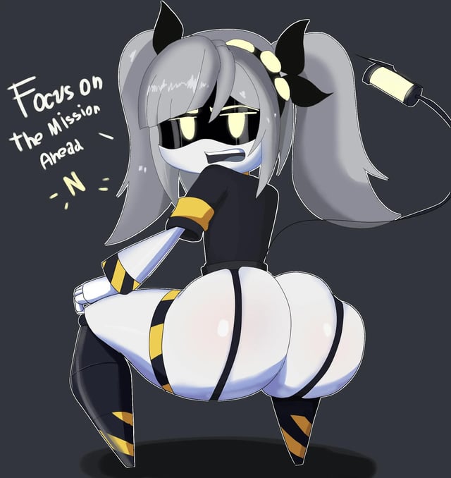 ass focus, big ass, female, female only, glitch productions, j (murder drones), jackintaro, murder drones, ss, tagme