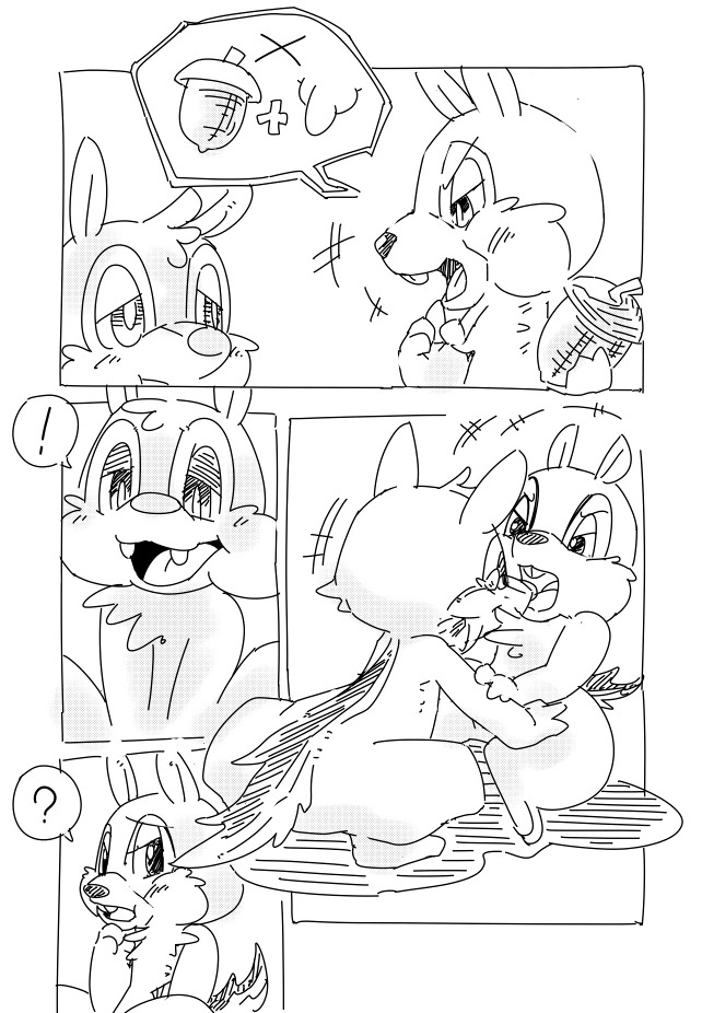 Chip (Chip 'N Dale Rescue Rangers) Rule 34 Image