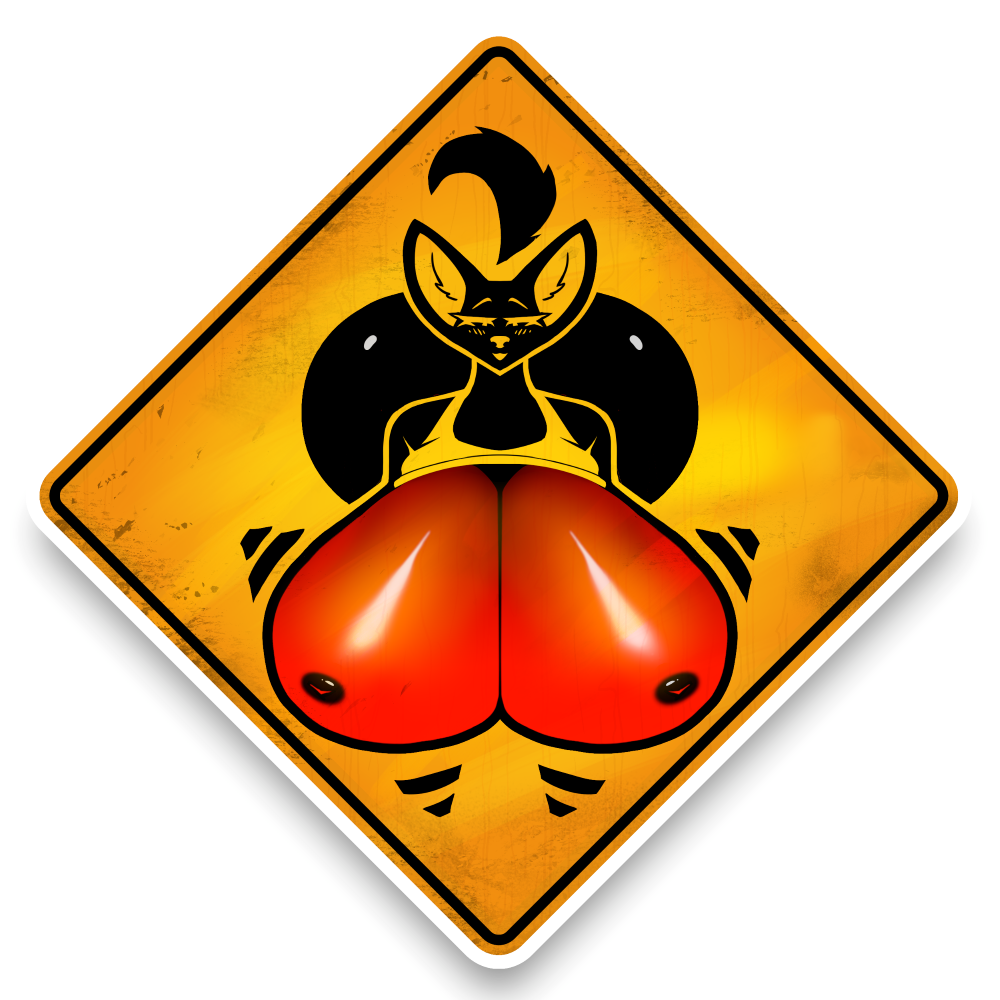 ass big_breasts big_butt breast_expansion breast_growth breasts butt_expansion butt_growth canid canine canis clothing digital_media_(artwork) expansion female fox foxinuhhbox growth hip_expansion hip_growth huge_breasts huge_butt huge_hips hyper hyper_butt mammal sign sticker thick_thighs topwear transformation wide_hips wolf