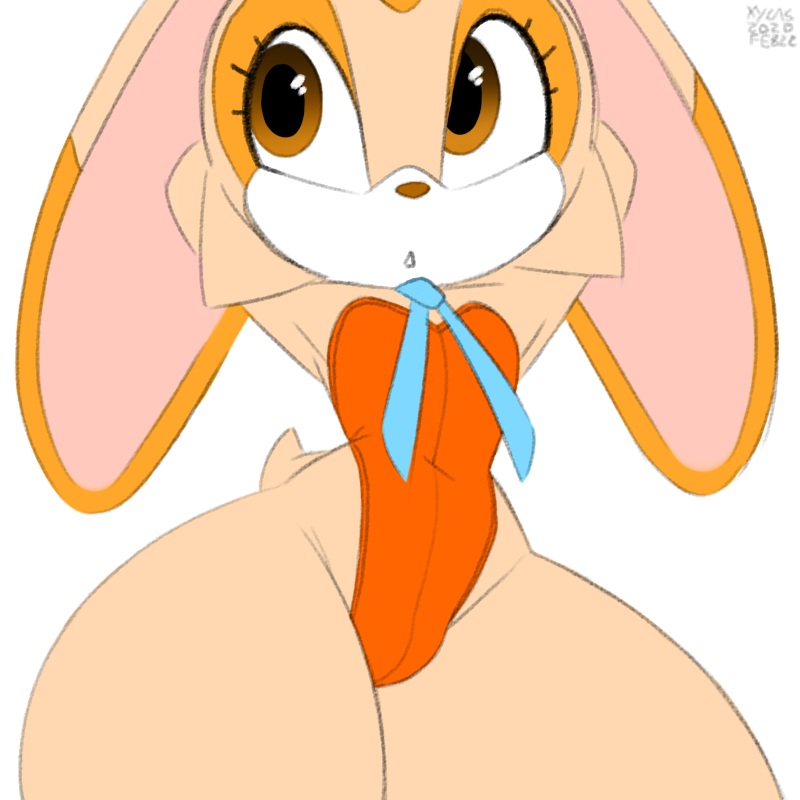 1:1, aged up, breasts, clothing, cream the rabbit, dipstick ears, female, flat chested, fur, hands behind head, lagomorph, leotard, leporid, mammal, multicolored ears, rabbit, simple background, small breasts, solo, sonic (series), sonic the hedgehog (series), tan body, tan fur, thick thighs, thighs, wide hips