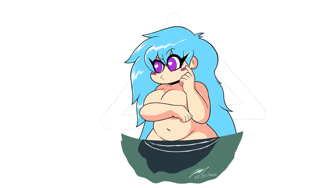 13th friday night: funk blood, 1girls, animated gif, bathing, big breasts, blue hair, breasts, cheek spots, chubby, chubby female, completely nude, covered nipples, covering breasts, demented hd, fat, female, female only, friday night funkin, friday night funkin mod, gif, long hair, naked, naked female, navel, nude, nude female, obese, purple eyes, skinny dipping, skinnydip skyblue, sky-blue hair, skyblue, skyblue (friday night funkin), skyverse, solo, solo female, tagme, thinking, white background