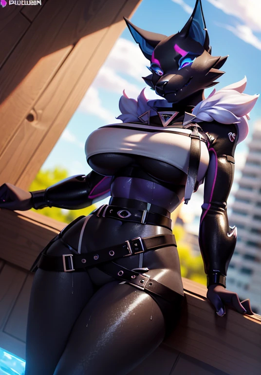 ai generated, female, fortnite, fortnite: battle royale, furry, highwire (fortnite), pack leader highwire, seaart.ai, tagme