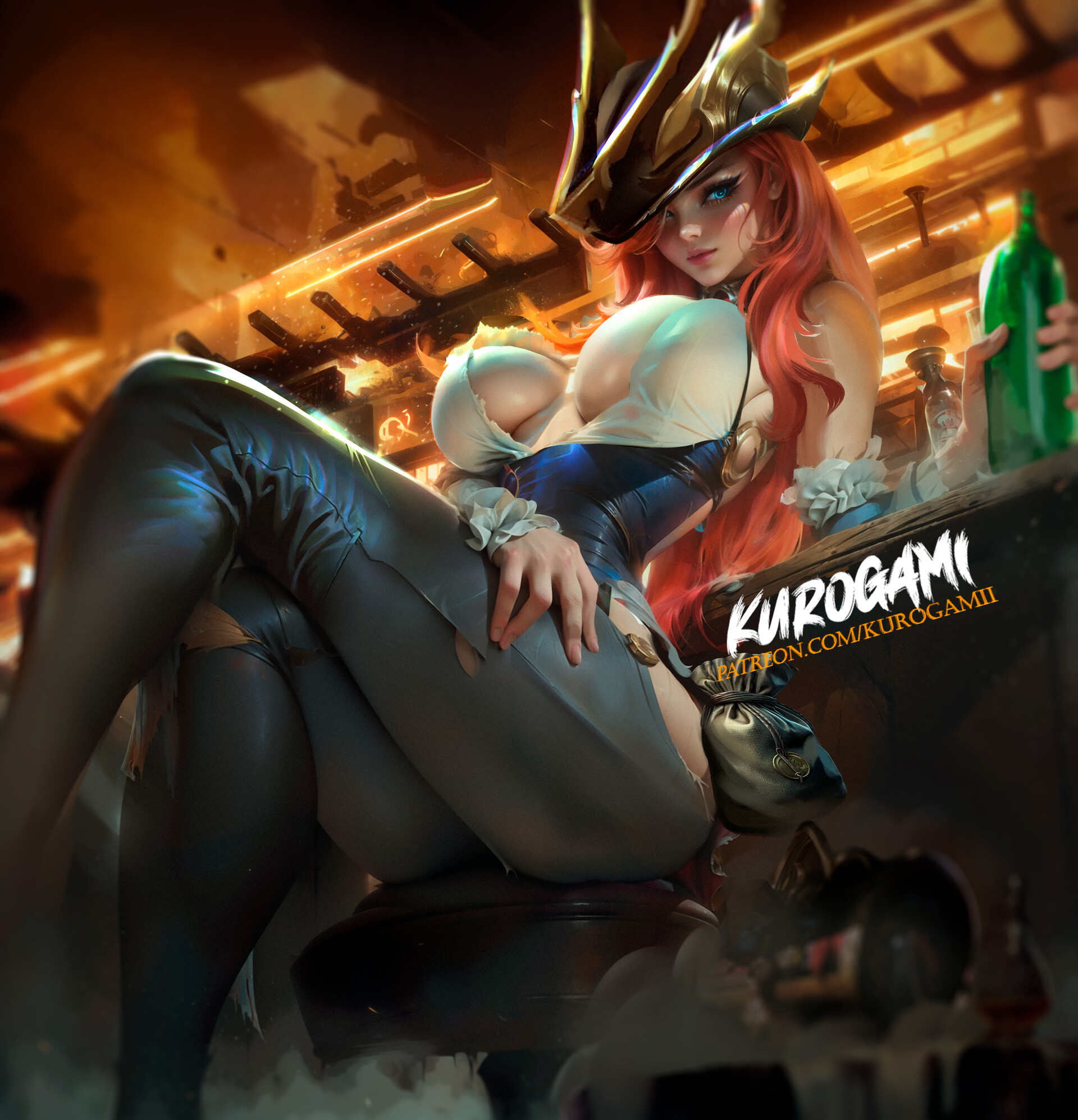 female, league of legends, miss fortune, tagme