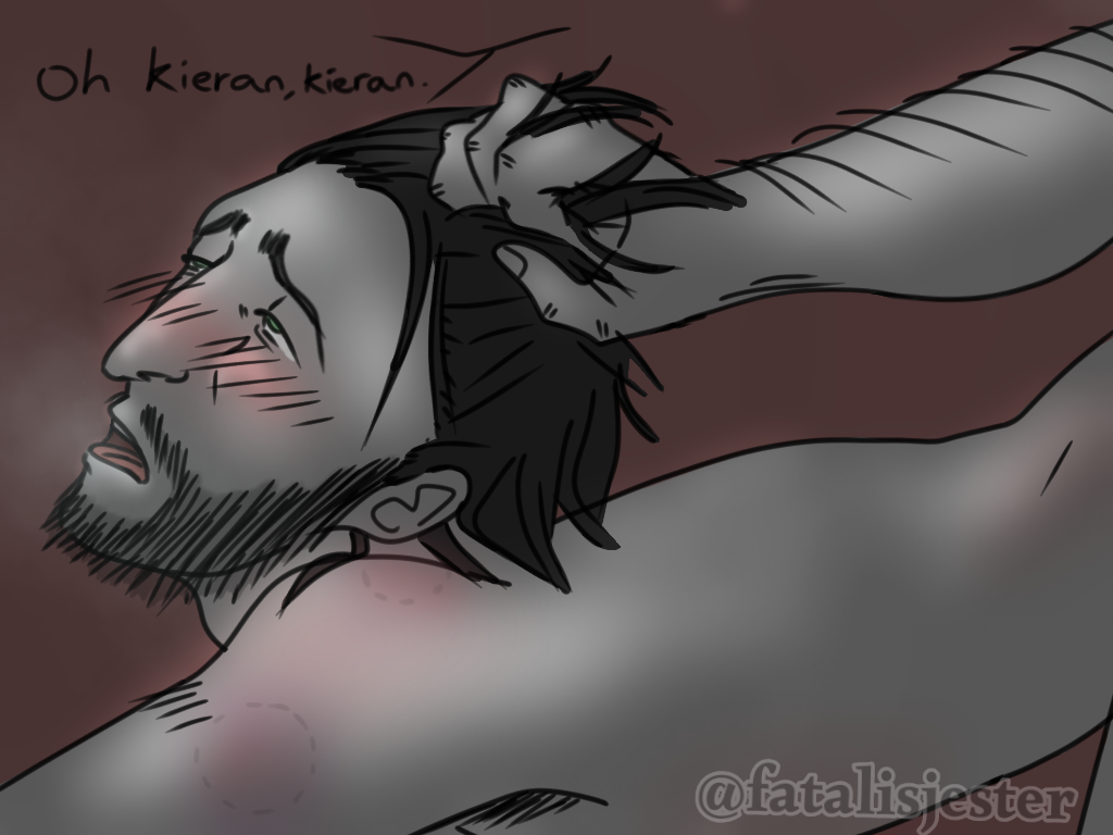 face_closeup facedown_doggystyle fatalisjester gay_sex hairpulling kieran_duffy mlm oc red_dead_redemption_(series) skinny submissive_male