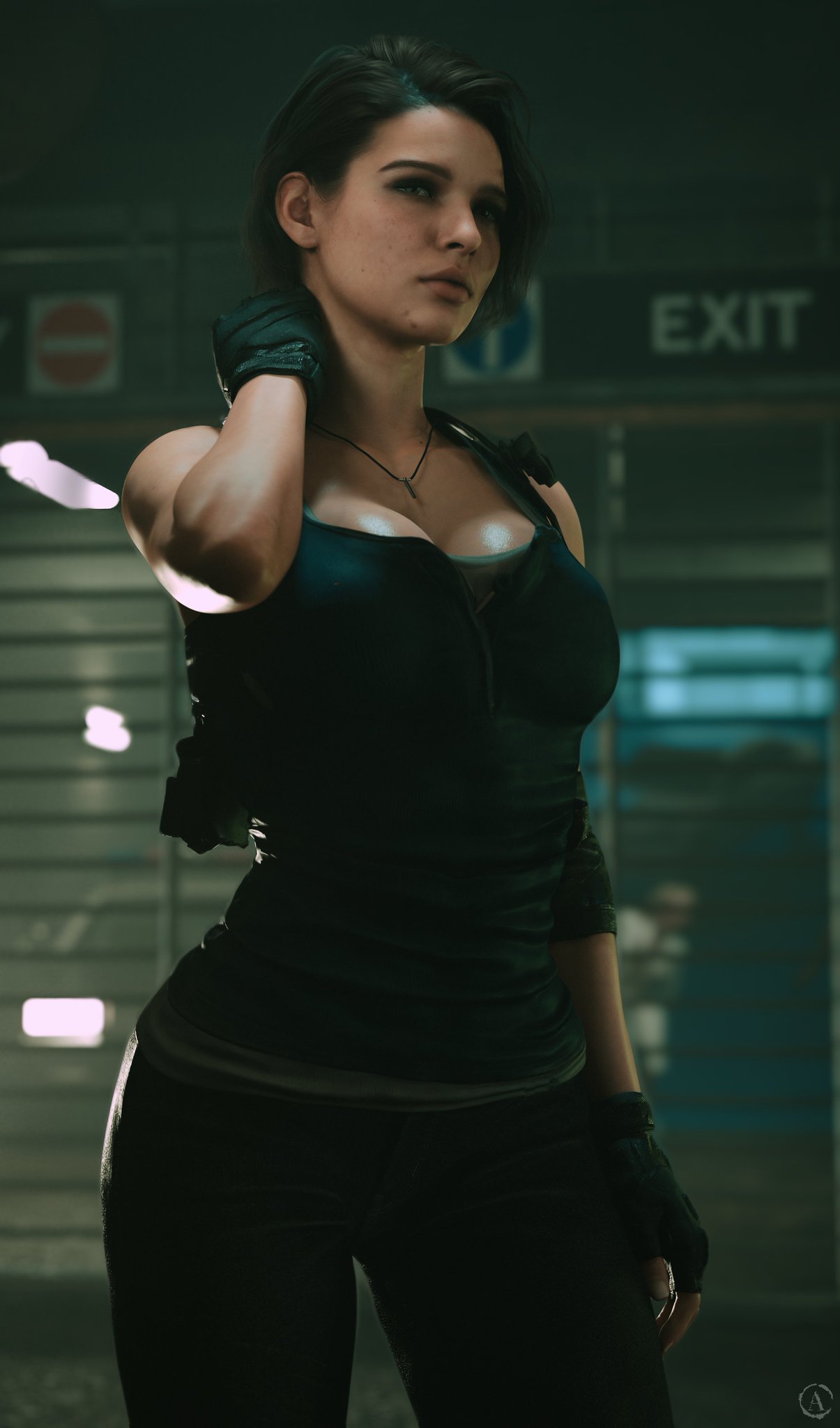 1girls 3d alf3d big_ass big_breasts breasts bust busty chest curvaceous curvy curvy_figure eyebrows eyelashes eyes female female_focus hips hourglass_figure huge_breasts human jill_valentine jill_valentine_(sasha_zotova) large_breasts legs light-skinned_female light_skin lips mature mature_female resident_evil resident_evil_3 resident_evil_3_remake slim_waist thick thick_hips thick_legs thick_thighs thighs top_heavy voluptuous waist wide_hips