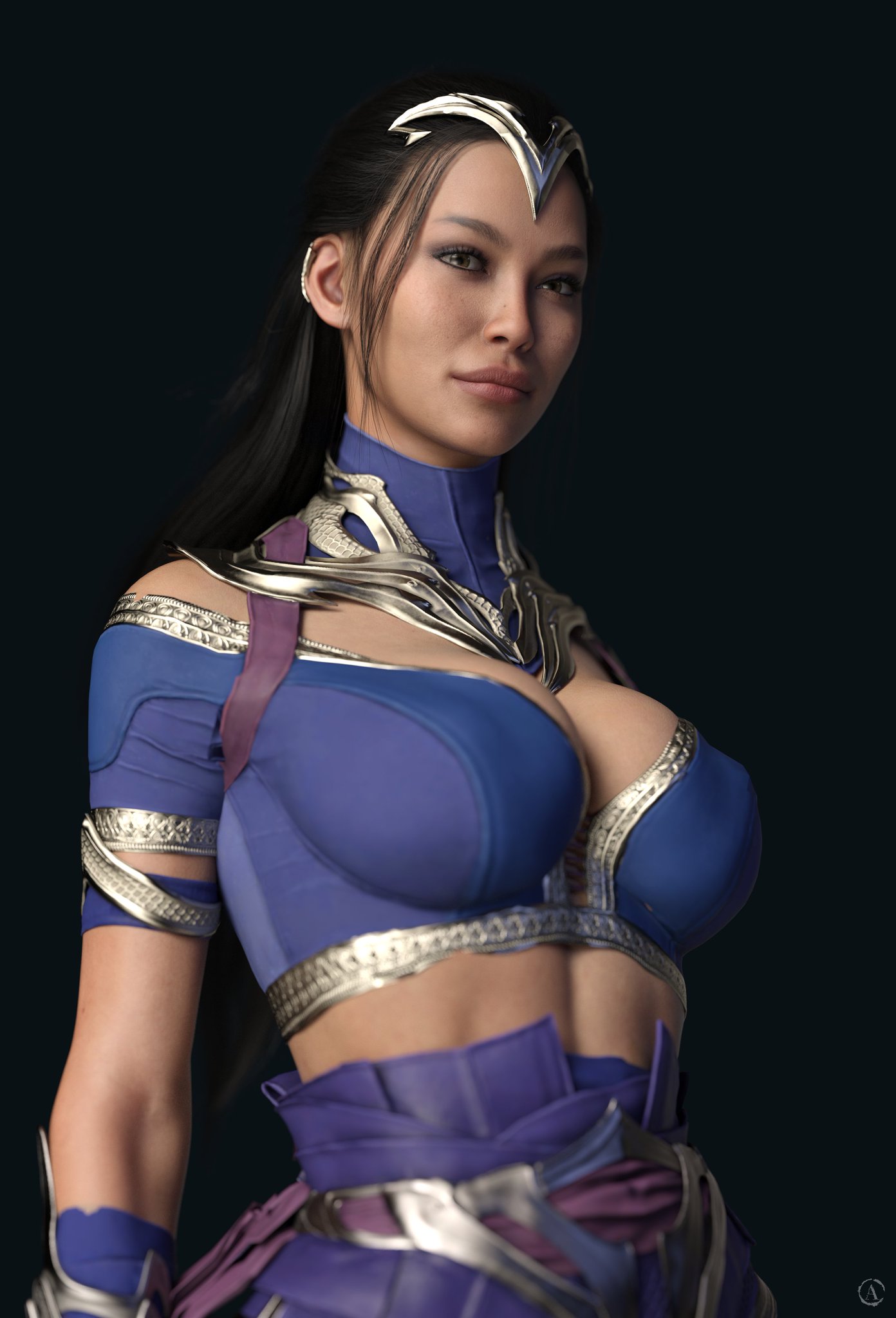 1girls, 3d, alf3d, ass, big ass, big breasts, breasts, bust, busty, chest, curvaceous, curvy, curvy figure, edenian, eyebrows, eyelashes, eyes, female, female only, hips, hourglass figure, human, kitana, kitana (new era), kunoichi, large breasts, legs, light skin, light-skinned female, lips, mature, mature female, midway, midway games, mortal kombat, mortal kombat 1 (2023), netherrealm studios, ninja, princess, royalty, slim waist, solo, thick, thick hips, thick legs, thick thighs, thighs, top heavy, voluptuous, waist, wide hips