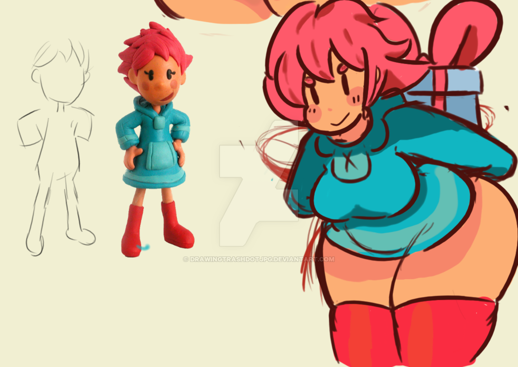 colored dumplis_(artist) kumatora mob_face mother_(series) mother_3 present tagme thick_thighs
