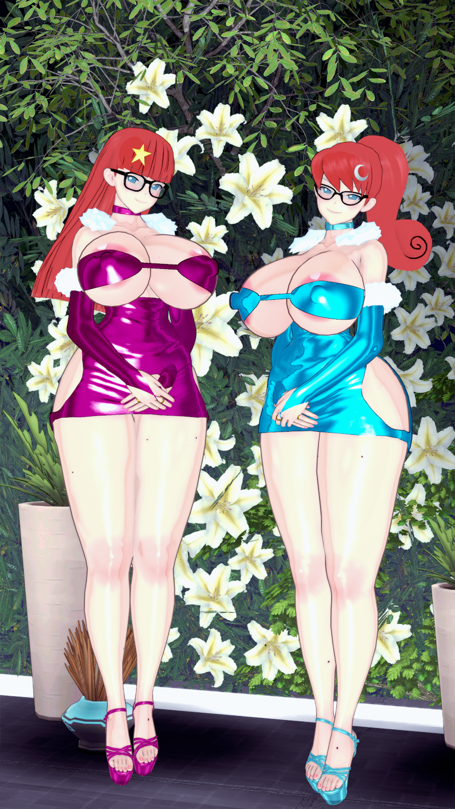 2girls 3d ass big_ass big_breasts bodycon bottom_heavy breasts bust busty cartoon_network chest cleavage curvaceous curvy curvy_figure digital_media_(artwork) enormous_ass enormous_breasts eyebrows eyelashes eyes female female_focus fit fit_female gigantic_ass gigantic_breasts hair hips hourglass_figure huge_ass huge_breasts human johnny_test_(series) kaoskatsu large_ass large_breasts legs light-skinned_female light_skin lips mary_test massive_ass massive_breasts mature mature_female round_ass round_breasts round_butt sisters slim slim_waist susan_test test_twins thick thick_hips thick_legs thick_thighs thighs top_heavy top_heavy_breasts twins upper_body voluptuous voluptuous_female waist wide_hips