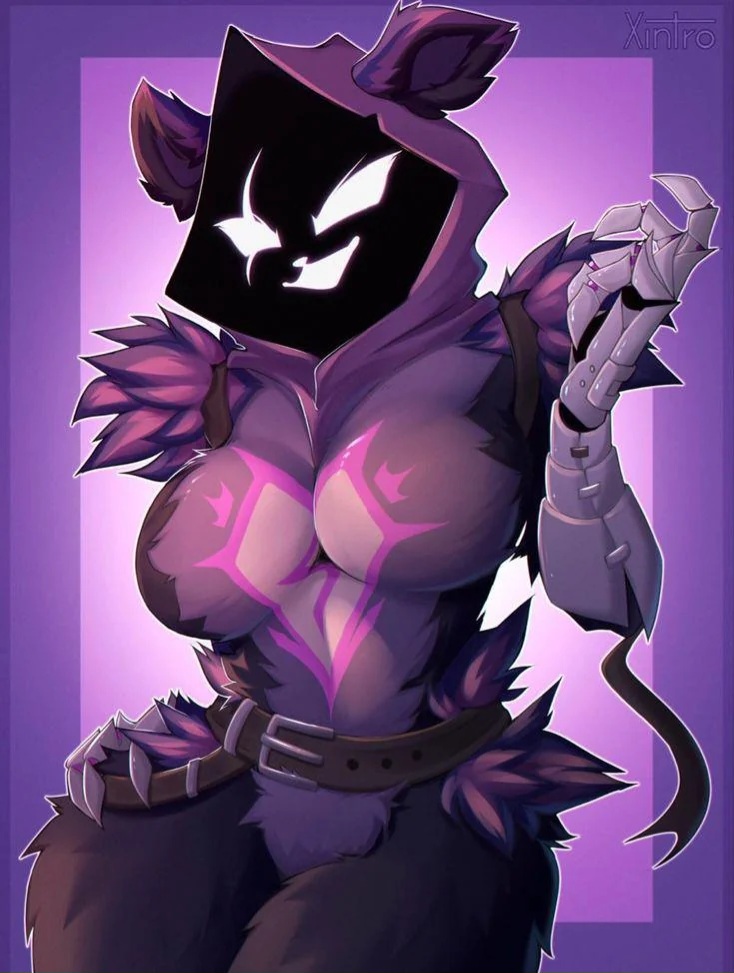 big breasts, big thighs, breasts, child bearing hips, evil smile, female, fortnite, fortnite: battle royale, furry, gauntlets, raven team leader, tagme, tagme (artist)