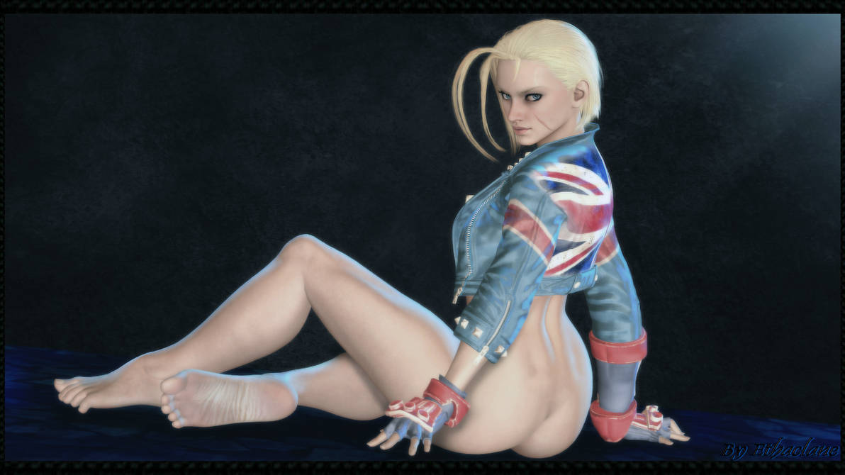 1girls 3d ass ass_focus barefoot blonde_female blonde_hair bottomless cammy_white ethaclane feet female female_focus female_only foot_focus nude nude_female nudity posing posing_for_the_viewer shoulder_length_hair soles solo solo_female solo_focus street_fighter street_fighter_6