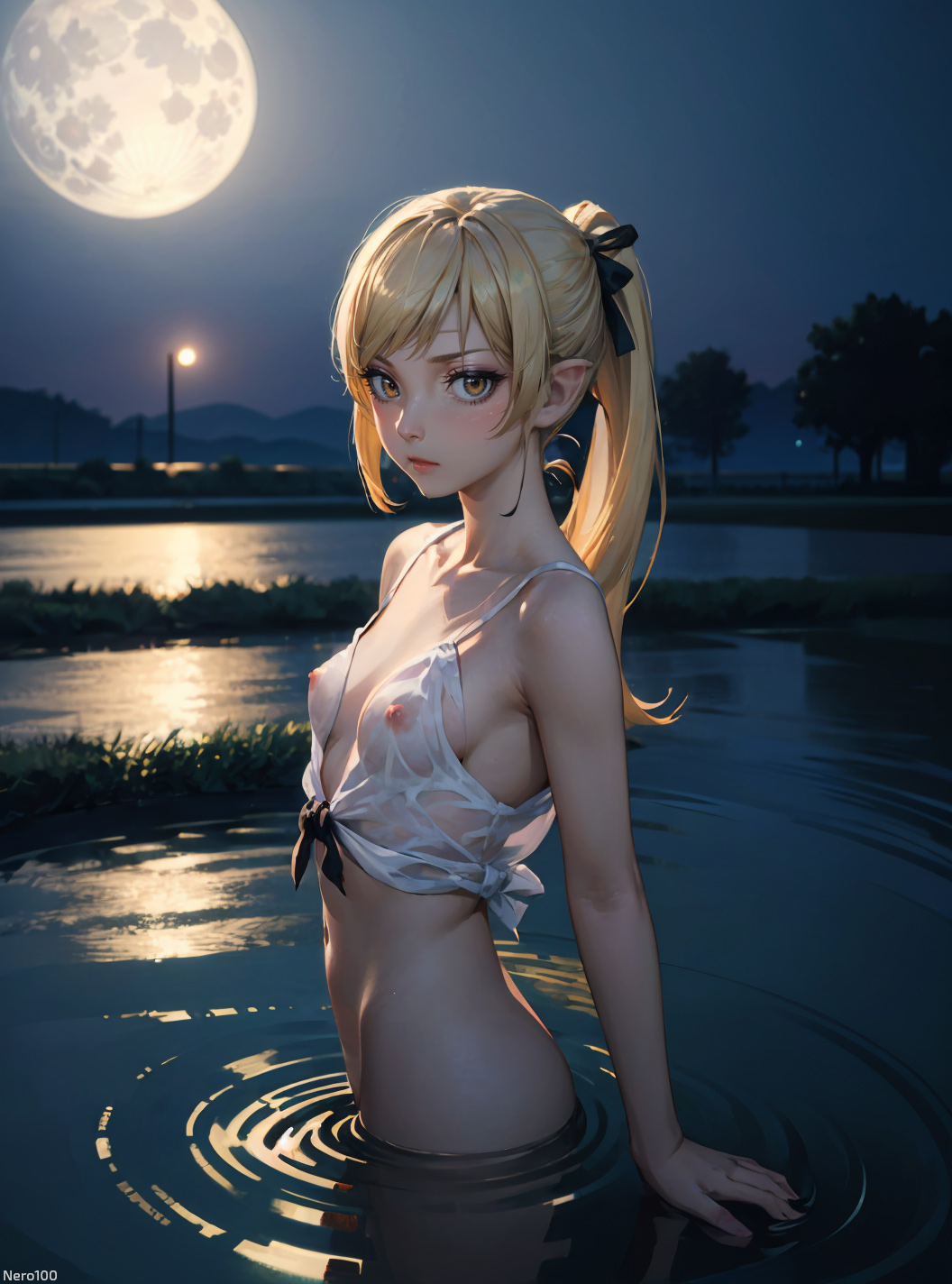 1girls 2d ai_generated athletic athletic_female big_eyes blonde_hair chest curvy curvy_figure cute cute_face detailed elf_ears eyelashes eyeshadow female female_only fit fit_female high_quality kizumonogatari light-skinned_female light_skin lips lipstick long_hair looking_at_viewer makeup mascara medium_breasts monogatari_(series) nero100 nipples nisemonogatari no_bra no_panties no_pants no_underwear nudity oshino_shinobu pale-skinned_female pale_skin patreon petite pointy_ears posing seductive seductive_look skinny small_breasts stable_diffusion standing tagme teenage_girl teenager thin thin_arms thin_female thin_waist vampire vampire_girl wet wet_clothes yellow_eyes young younger_female