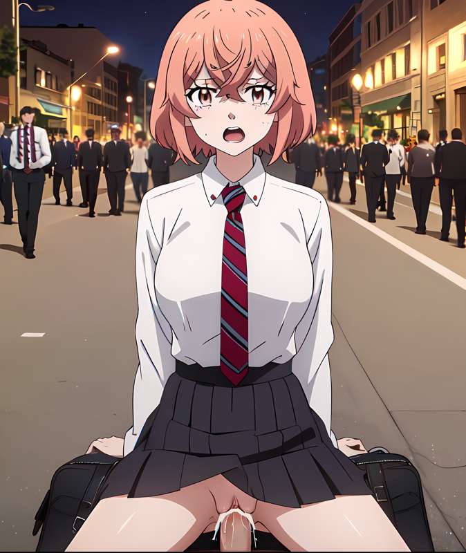 1boy 1boy1girl 1girls 2d ai_generated cum cum_in_pussy cum_inside exposed female female_focus hinata_tachibana male male/female male_pov patreon penis_in_pussy pov public public_nudity public_sex ranway_(artist) school_uniform sex shocked skirt submissive_female tachibana_hinata tokyo_revengers uncensored upskirt vaginal_penetration