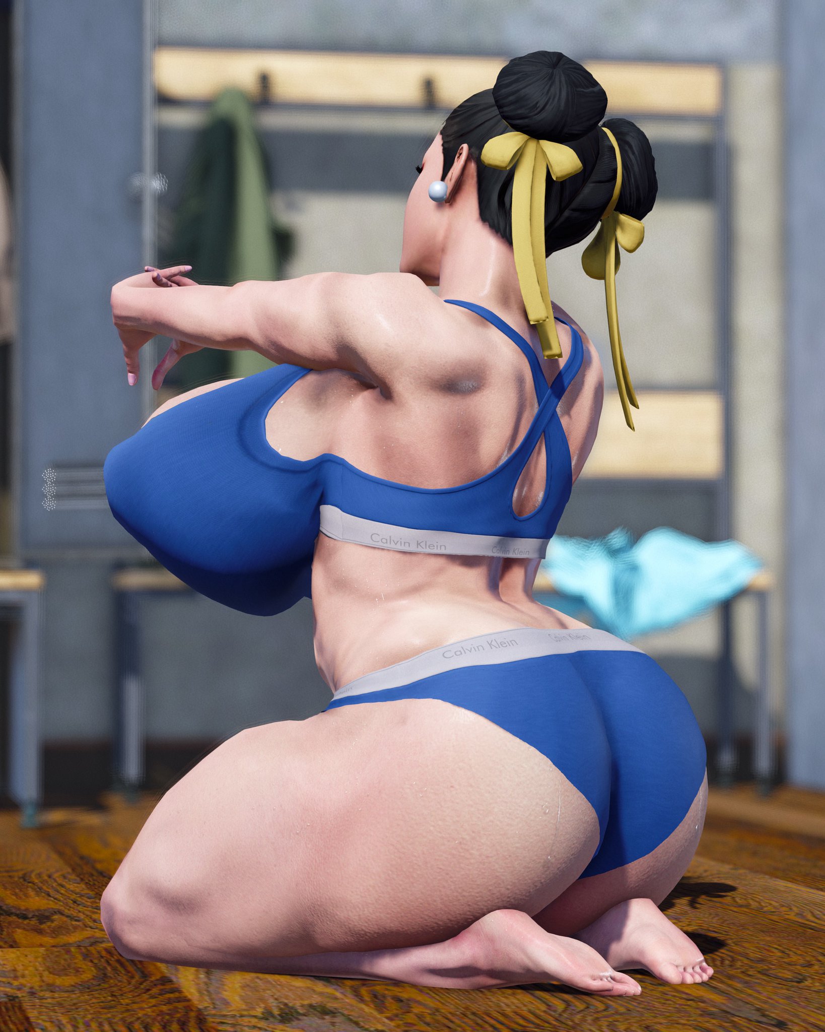 1girls, 3d, abs, asian, asian bimbo, asian female, ass, back view, big ass, big breasts, black hair, breasts, capcom, chun-li, curvaceous, curvy, curvy body, curvy female, curvy figure, female, female focus, hair buns, hex3d, huge ass, huge breasts, huge butt, large ass, large breasts, paag, street fighter, street fighter v, thick ass, thick thighs, thighs, venus body, voluptuous