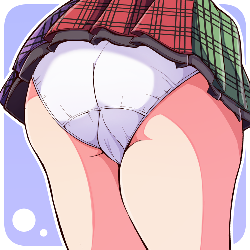 aospanking ass ass_focus female hecatia_lapislazuli panties skirt skirt_up tagme thighs touhou underwear upskirt white_panties