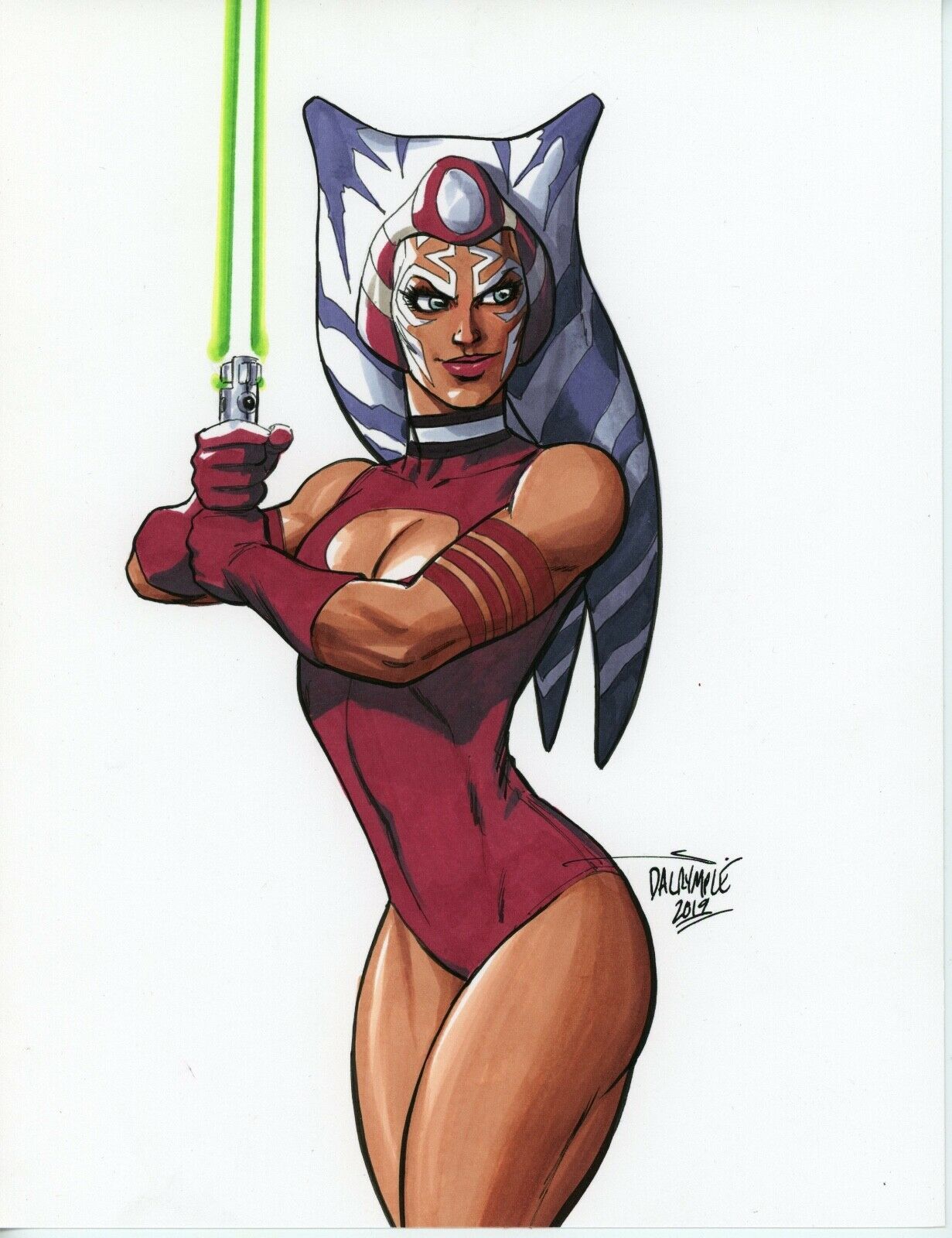 Ahsoka Tano (Star Wars) Rule 34 Image
