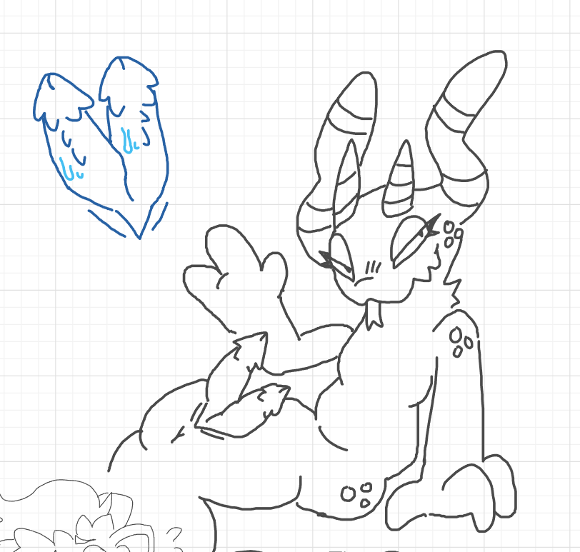 blep chimekeeperderg_(artist) diphallia diphallism doodle feminine_male forked_tongue genital_slit ghazkin line_art male monochrome multi_penis my_singing_monsters penile_spines penis serpent whiteboard_fox xyster_(my_singing_monsters)