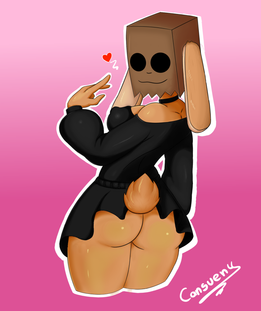 anthro ass bet bet_(character) bunny female furry