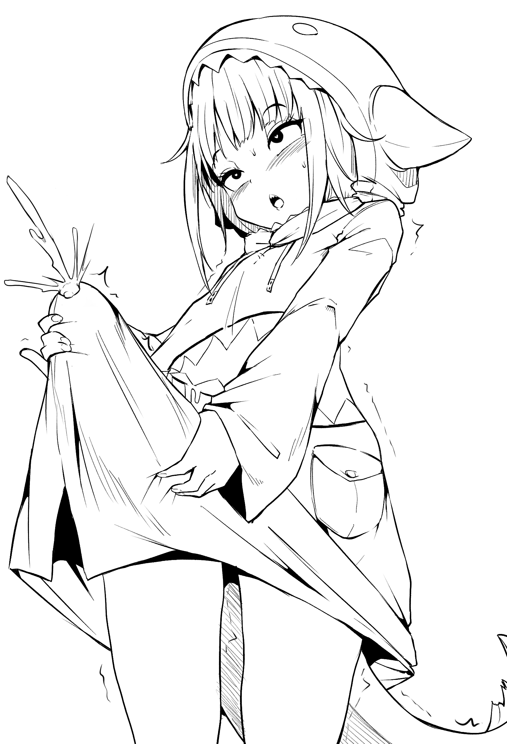 1futa, blush, bottomless, clothed, clothing, cum, cum through clothes, edit, ejaculation, erection, erection under clothes, futa only, futanari, gawr gura, heart-shaped pupils, hololive, hololive english, huge cock, intersex, low-angle view, makin tama, masturbation, masturbation through clothing, monochrome, mostly clothed, orgasm, penis, sketch, solo, solo futa, standing, tenting, virtual youtuber