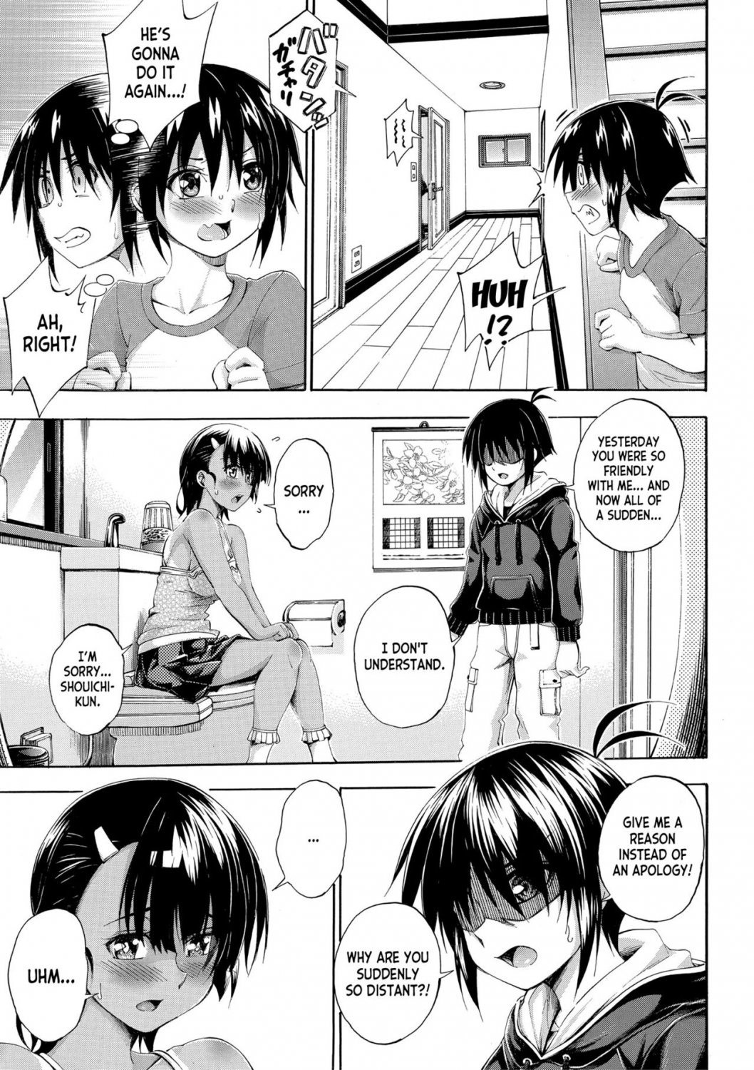 anime breasts clone doppelgänger doppelganger identity_swap identity_theft julius-shi maekawa_hayato manga mistaken_identity my_doppelganger_wants_to_have_sex_with_my_sister onee-chan onee-chan_ga_doppelganger_ni_netorarechau shou-chan shouichi shouichi-kun shouma shouma-kun sister tanned_female tanned_tomboy tomboy tomomi-chan