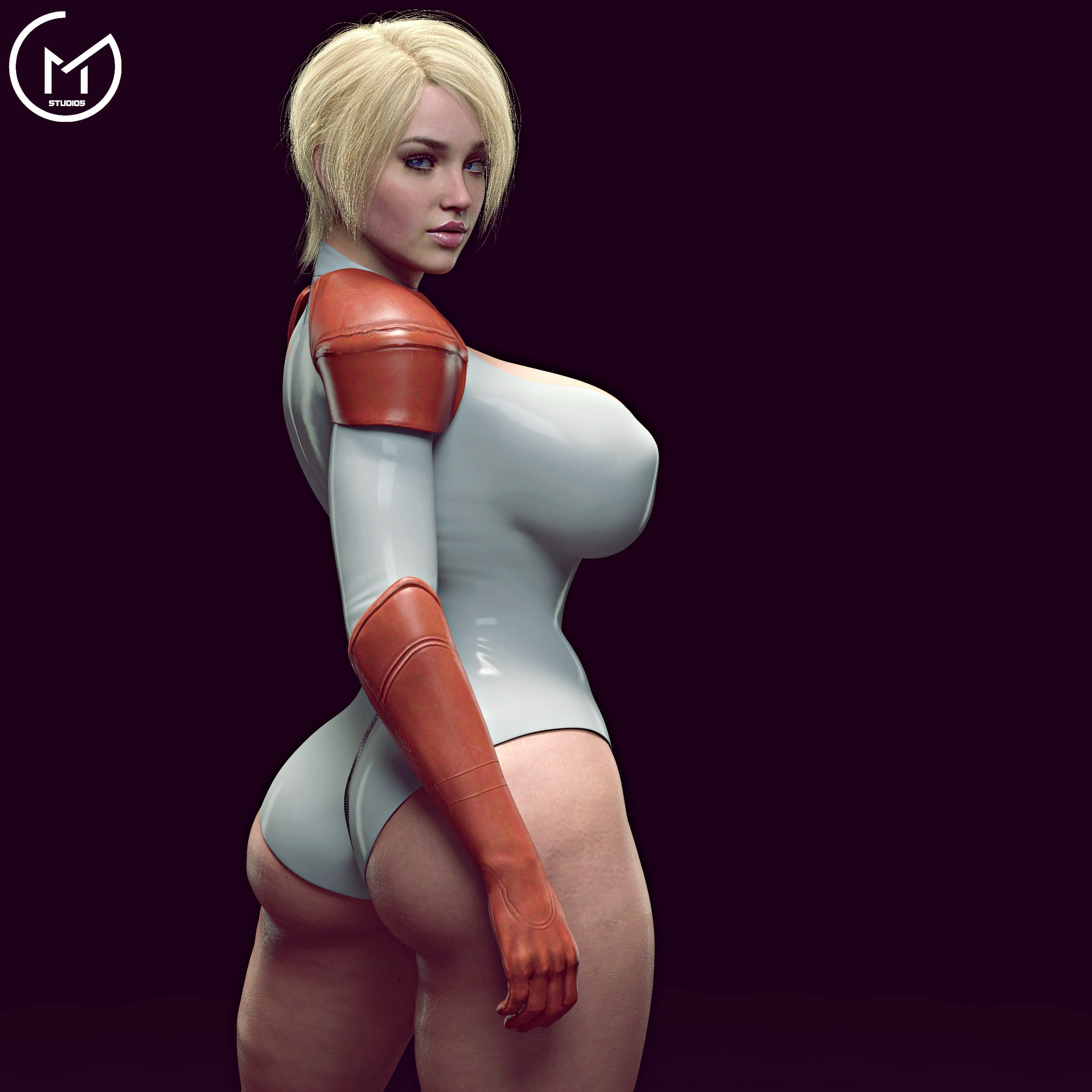 1girls, 3d, 3d (artwork), ass, big ass, big breasts, big butt, blonde hair, blue eyes, bob cut, breasts, bubble butt, busty, cellulite, curvy, cute, daz studio, daz3d, dc, dc comics, enjoying, eye contact, female, gm studios, hourglass figure, huge ass, huge breasts, huge butt, injustice 2, kara zor-l, karen starr, large breasts, leotard, looking at viewer, looking pleasured, medium hair, nipple bulge, nipples, pink lipstick, pinup, pleasure face, pose, posing, pov, pov eye contact, power girl, power girl (injustice), seductive, seductive look, sensual, short hair, smile, solo, superheroine, superman (series), thick, thick ass, thick thighs, top heavy, wholesome, wide hips