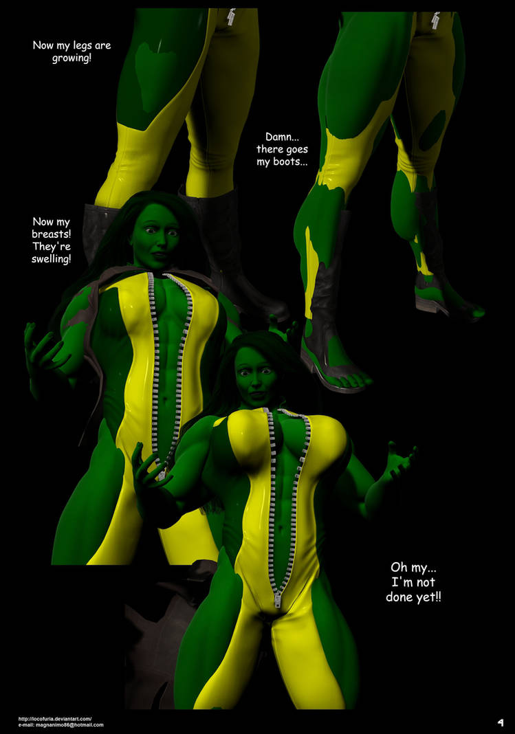 1girls 3d anna_marie breast_expansion comic deviantart_username email_address english_text green_skin hulk hulk_(series) locofuria marvel marvel_comics muscle_growth page_4 page_number rogue_(x-men) transfer transformation x-men