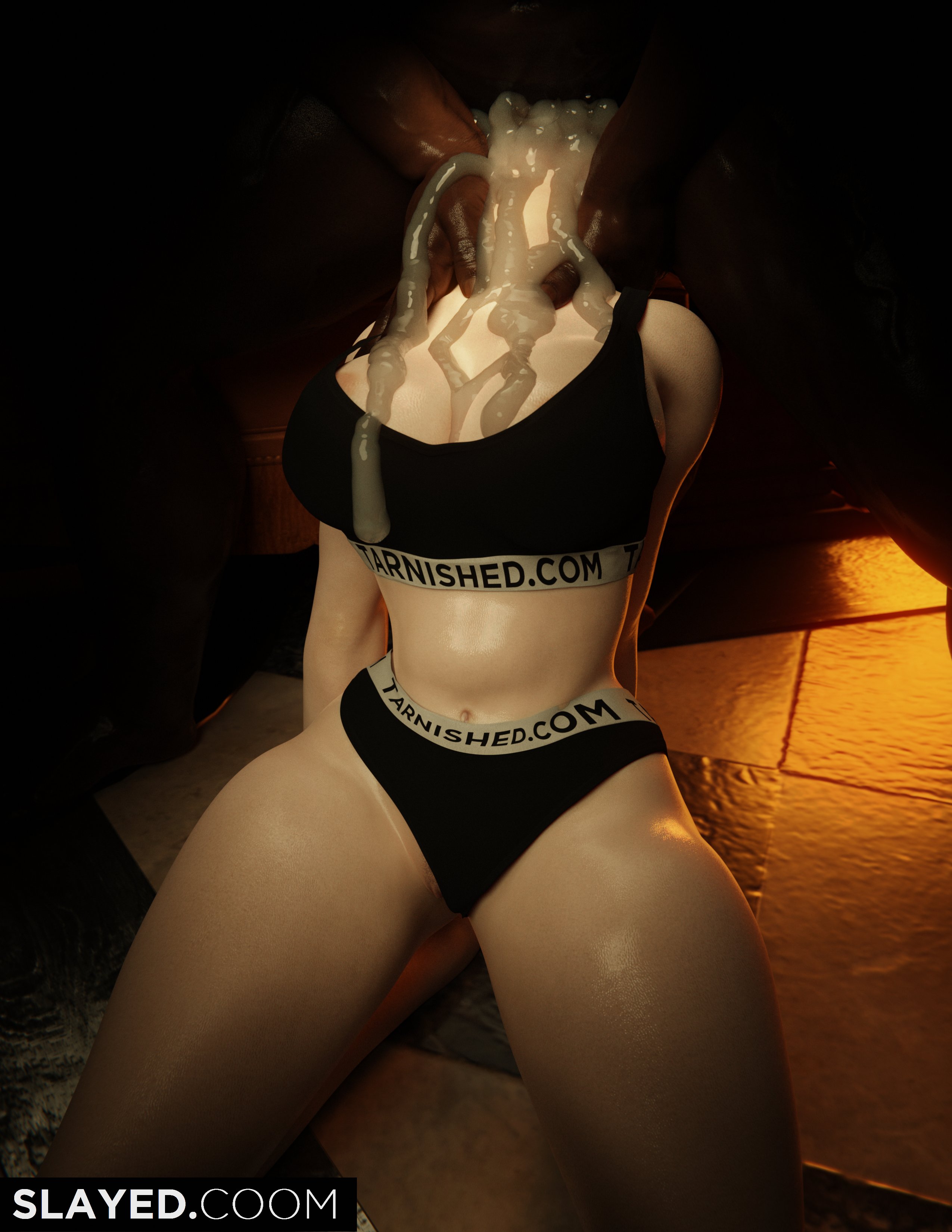 1boy, 1girls, 3d, blacked, blacked clothing, breasts, cleavage, cock, cum, cum drip, cum dripping, cum everywhere, cum in mouth, cum in throat, cum inside, cum on body, cum on breasts, cum on face, cum on upper body, cum overflow, cumshot, curvaceous, curvy, curvy figure, dark skin, dark-skinned male, deepthroat, elden ring, faceless male, fellatio, female, female focus, femsub, fromsoftware, head out of frame, huge breasts, huge cock, huge penis, interracial, light skin, light-skinned female, lingerie, male, male penetrating, male penetrating female, male/female, maledom, melina (elden ring), mostly nude, muscular, muscular male, navel, nude, nude male, oral, oral insertion, oral penetration, oral sex, overflow, overflowing cum, pale skin, pale-skinned female, penis, penis out, slayed.coom, straight, sword swallowing position, tarnished, throat bulge, throat fuck, toned, toned belly, toned body, toned female, toned stomach, voluptuous