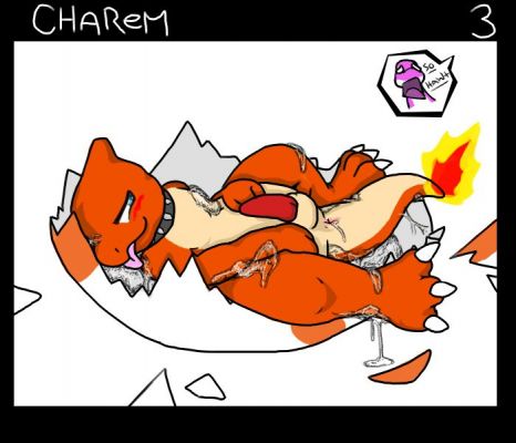 anus beige_skin blush charmeleon claws collar color comic crossover cum d-yoshi dialog egg english_text fire interspecies male male_only mario_(series) multiple_males nintendo nova nude open_eyes open_mouth orange_skin penis pokémon_(species) pokemon purple_skin side_view tail tail_fire testicles text tongue white_background white_skin yoshi yoshi_egg