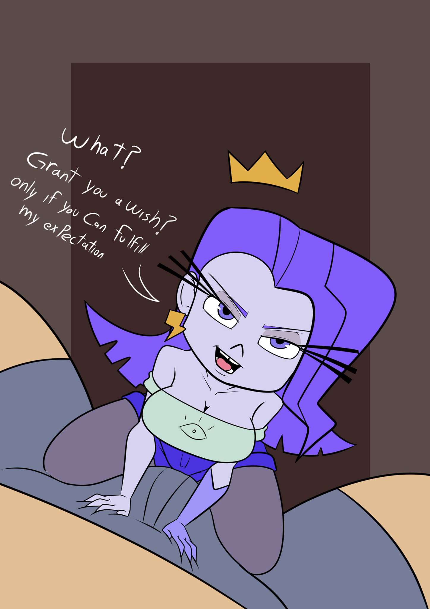 brandy-lynn, dyriuck kaos, female, male, male pov, nickelodeon, pov, straight hair, the fairly oddparents, unseen male face