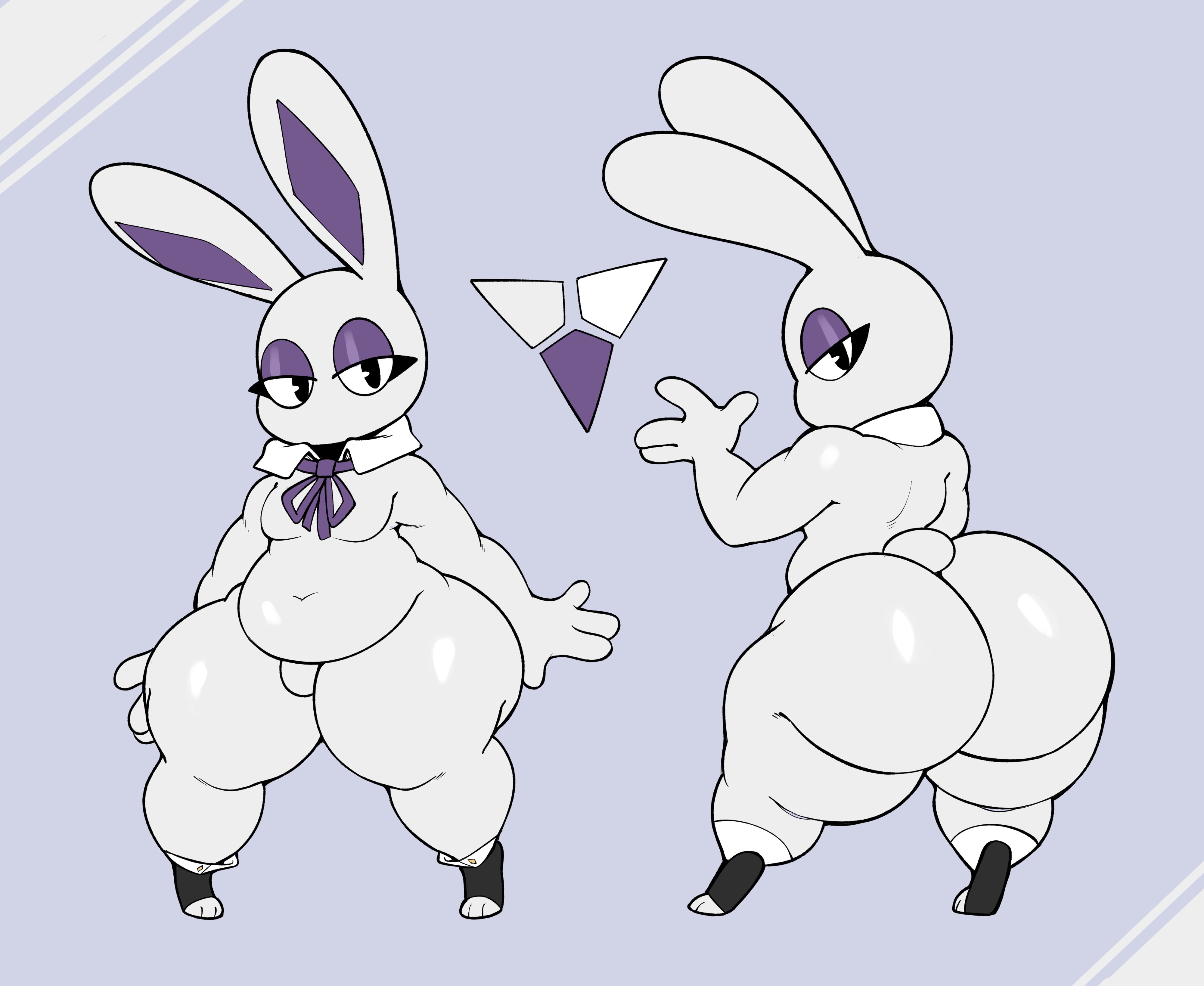 anthro, ass, bedroom eyes, big ass, bubble ass, bubble butt, bulge, bunny ears, femboy, furry, huge ass, male, male only, mel doce (virito), shortstack, shortstack femboy, solo male, tagme, thick thighs, virito, wide hips