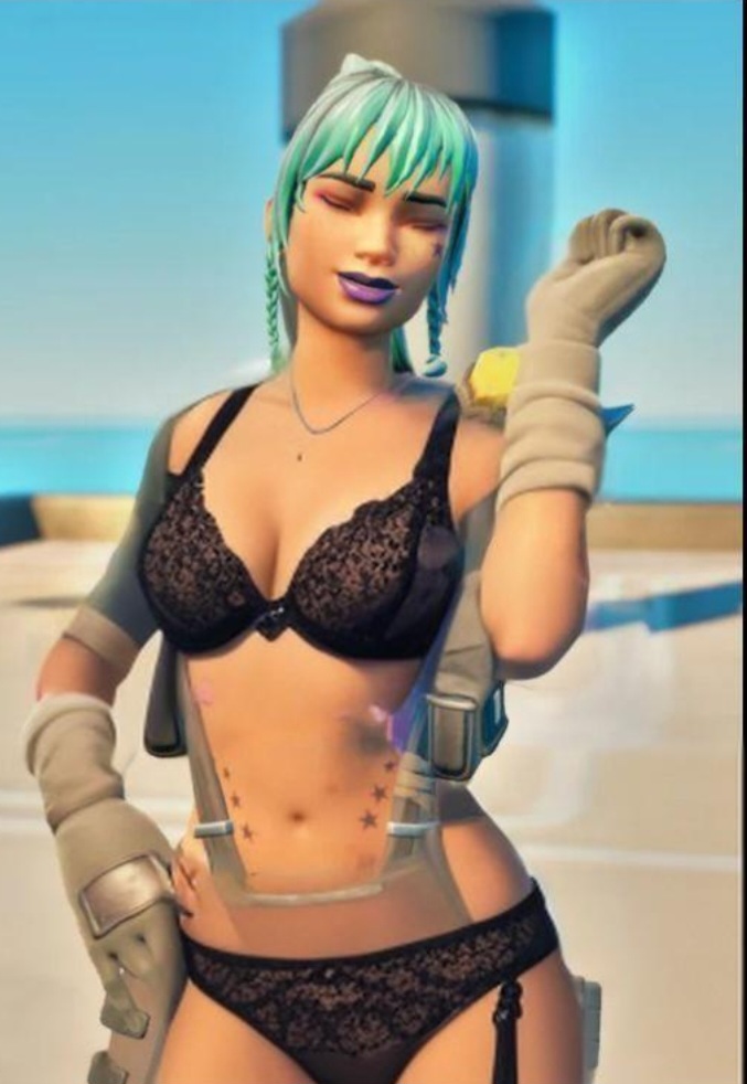 animated female fortnite fortnite:_battle_royale ragsy_(fortnite) syd_(fortnite) tagme