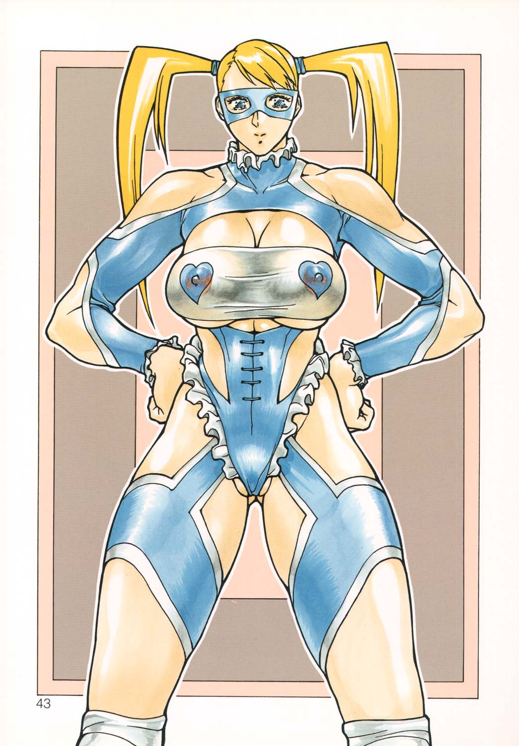 2000 capcom female female_only human ootake_pashio rainbow_mika sketch smooth_skin solo street_fighter tagme