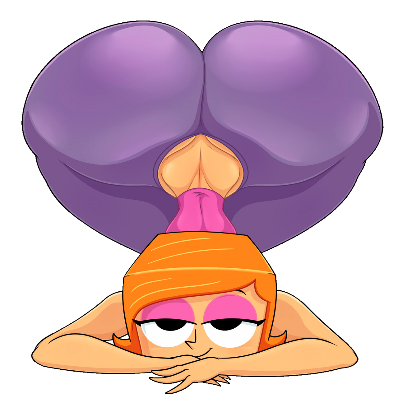 ass, big ass, big butt, bottom heavy, debbie turnbull, debs turnbull, doggy style, face down ass up, female, female only, front view, hips, milf, robotboy, thick, thick ass, thick hips