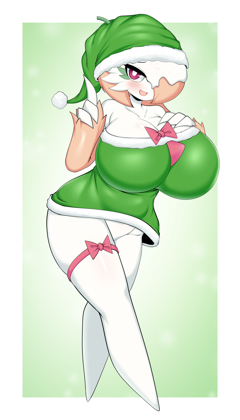 big breasts, breasts, female, gardevoir, huge breasts, pokémon (species), pokemon, pokemon (species), tagme, tailzkim