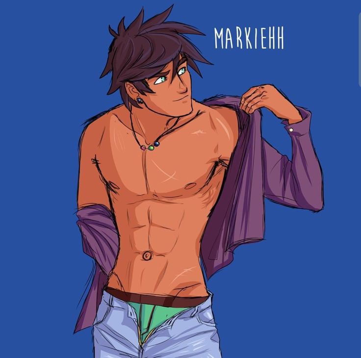 1boy dressing green_underwear male_only markiehh pants_open percy_jackson percy_jackson_and_the_olympians shirt_open solo_male tagme underwear