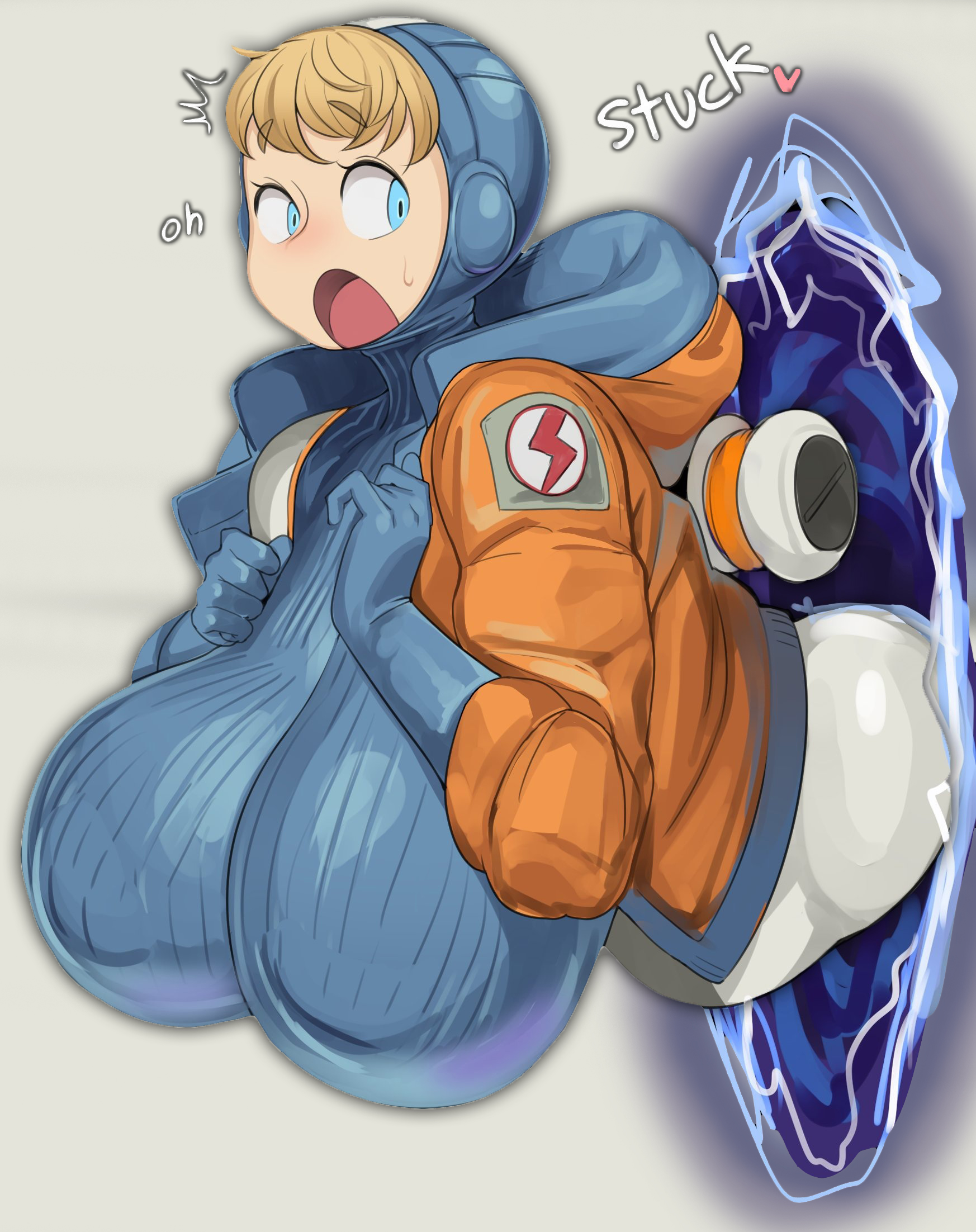 1girls, apex legends, big breasts, black background, blonde hair, blue eyes, blush, breasts, cham22, chamchami, clothed, clothes, clothing, curvy body, doodle, female, female only, gigantic breasts, gloves, growing, growth, hair, huge breasts, human, human only, humanoid, large breasts, looking back, massive breasts, nipples, nipples visible through clothing, open mouth, outgrowing clothes, portal, short hair, simple background, skinsuit, solo, solo female, stretched clothing, stuck, surprised, sweat, text, tight clothing, tight fit, tongue, top heavy, voluptuous, wattson (apex legends), white background