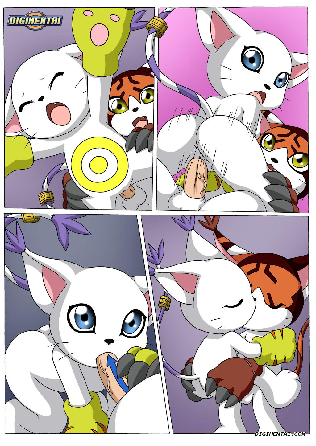 anus ass balls bbmbbf blowjob comic comic_page digihentai digimon female gatomon gatomon_in_heat_3 kissing male male/female mikemon oral oral_sex palcomix penis pussy sex vaginal_penetration vaginal_penetration vaginal_sex