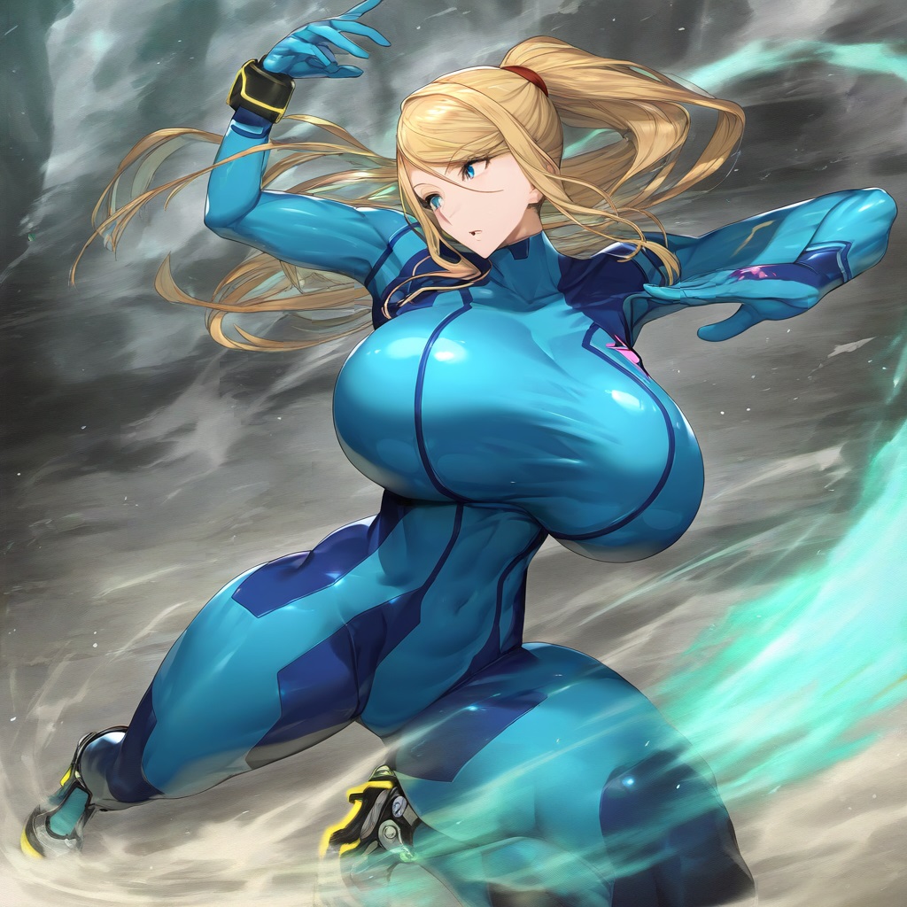 1girls, ai generated, ass, blonde female, blonde hair, blonde-haired female, bodysuit, breasts, female, huge ass, huge breasts, huge butt, hyper, hyper breasts, large ass, large breasts, metroid, panties, samus aran, solo, solo female, solo focus, thick, thick ass, thick legs, thick thighs