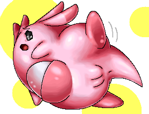 chansey color female female_only feral nude pink_skin pokemon raised_leg solo tagme vulva