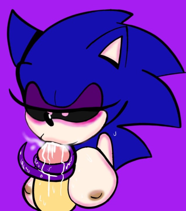 creepypasta fellatio female purple_eyelids rule_63 simple_background sonic.exe sonic.exe_(character) sonic.exe_(creepypasta) sonica.exe straight sunkers