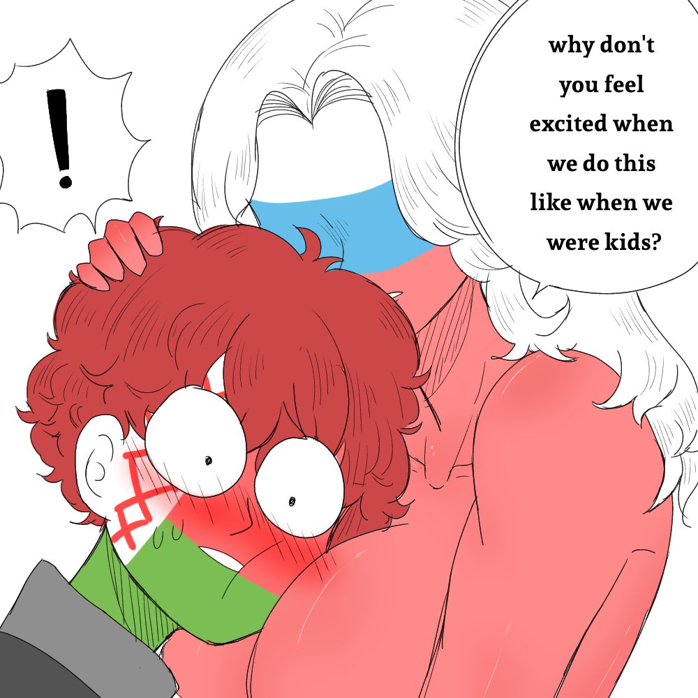 belarus (countryhumans), brother and sister, countryhumans, countryhumans girl, female, have fun, incest, russia (countryhumans)