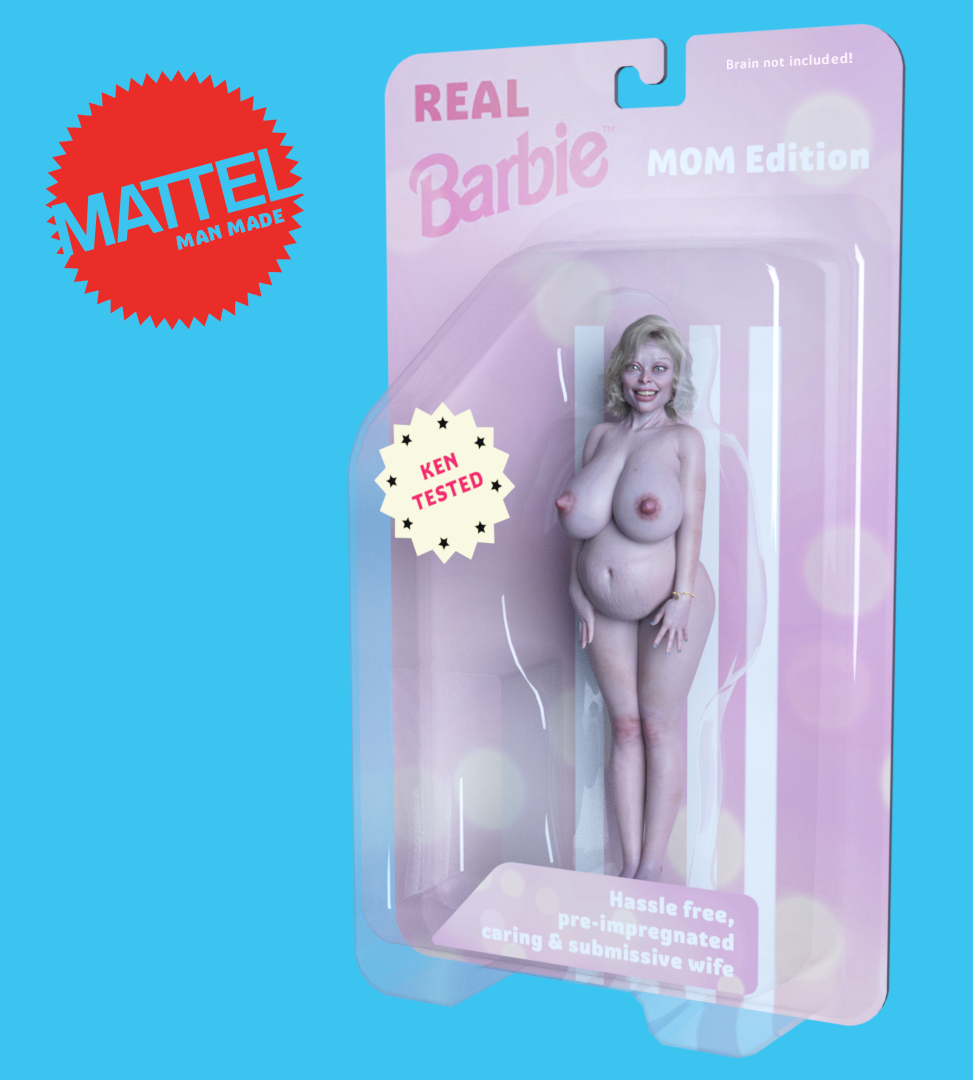 3d barbara_millicent_roberts barbie_(franchise) barbie_doll_anatomy brainwashing daz3d daz_studio dazed mattel mature mature_female mature_woman milf pregnancy pregnant pregnant_belly pregnant_female submissive submissive_female wife