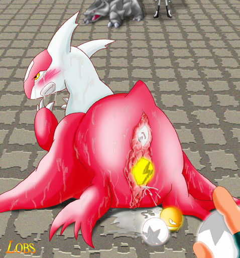 anus blush color female human insertion interspecies latias lobs nude pokemon pokemon_(species) pokephilia pussy_juice rhyhorn tagme voltorb vulva